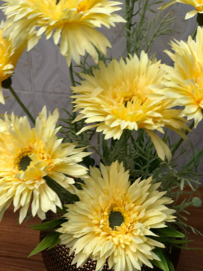 Artificial flower arrangement design 23 – real product photo 4