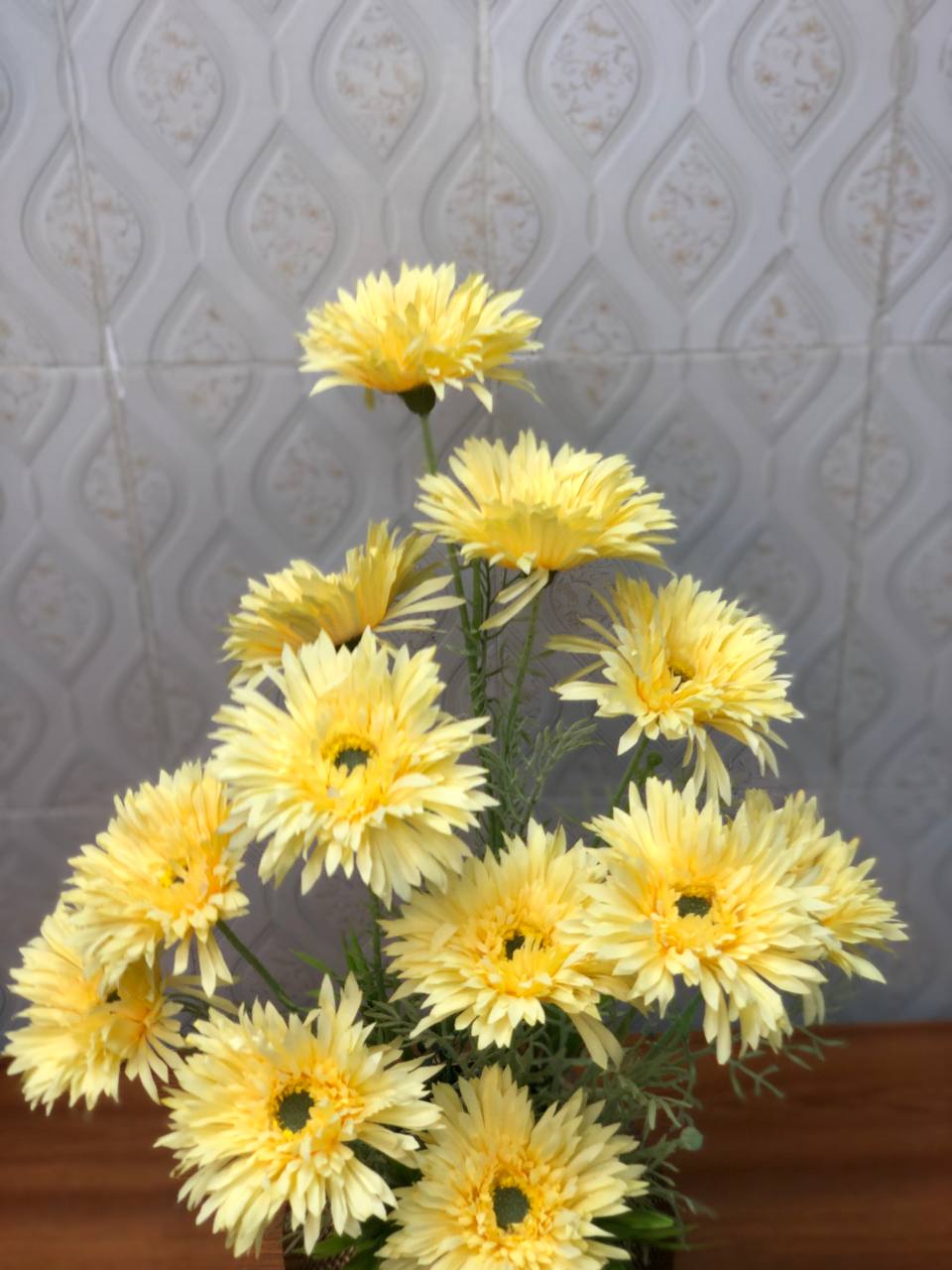 Artificial flower arrangement design 23 – real product photo 5