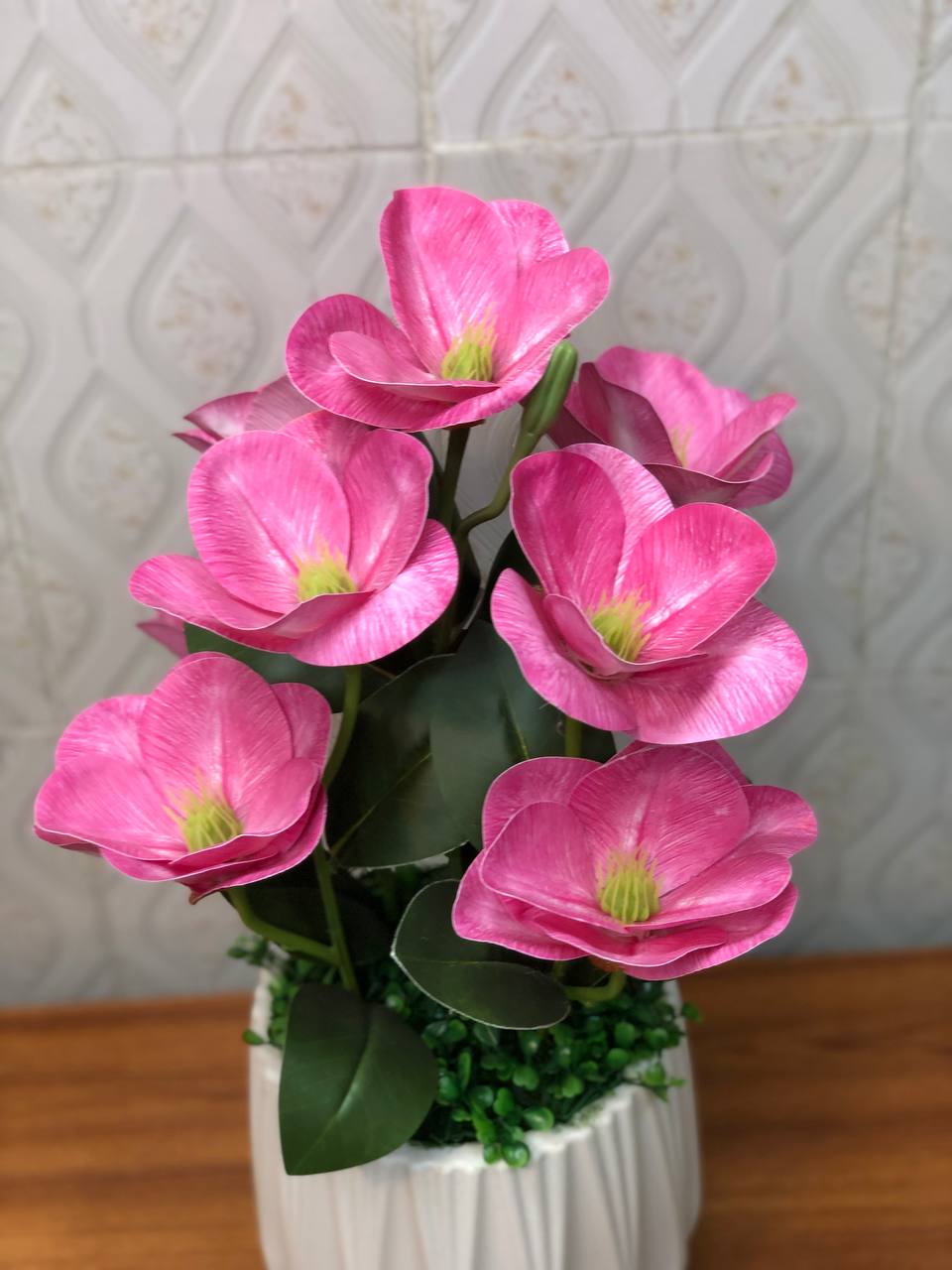Artificial flower arrangement design 25 – real product photo 4