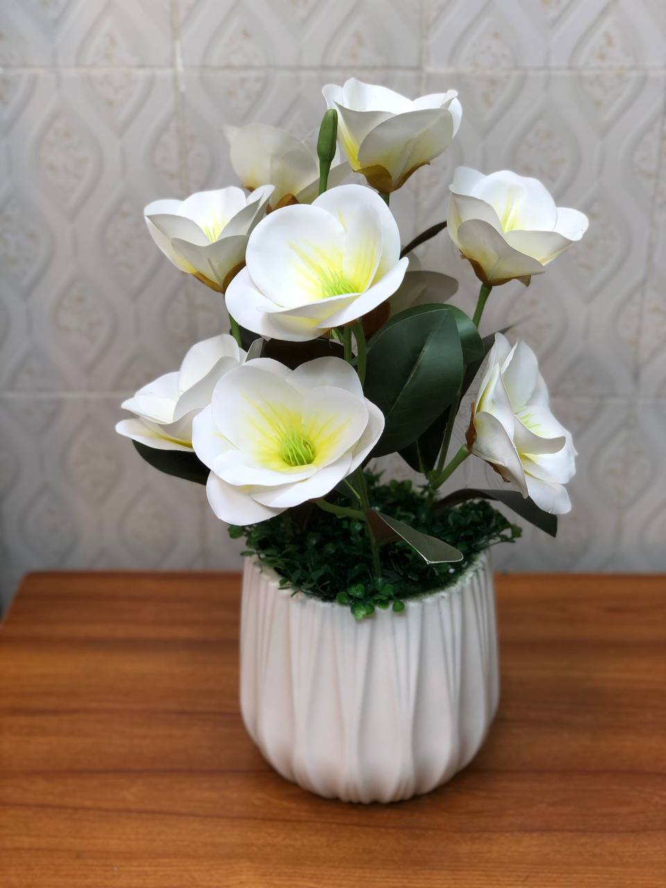 Artificial flower arrangement design 27 – real product photo 3