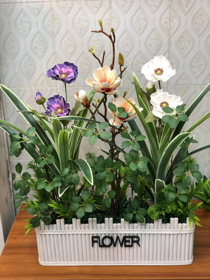 Artificial flower arrangement design 30 – real product photo 1