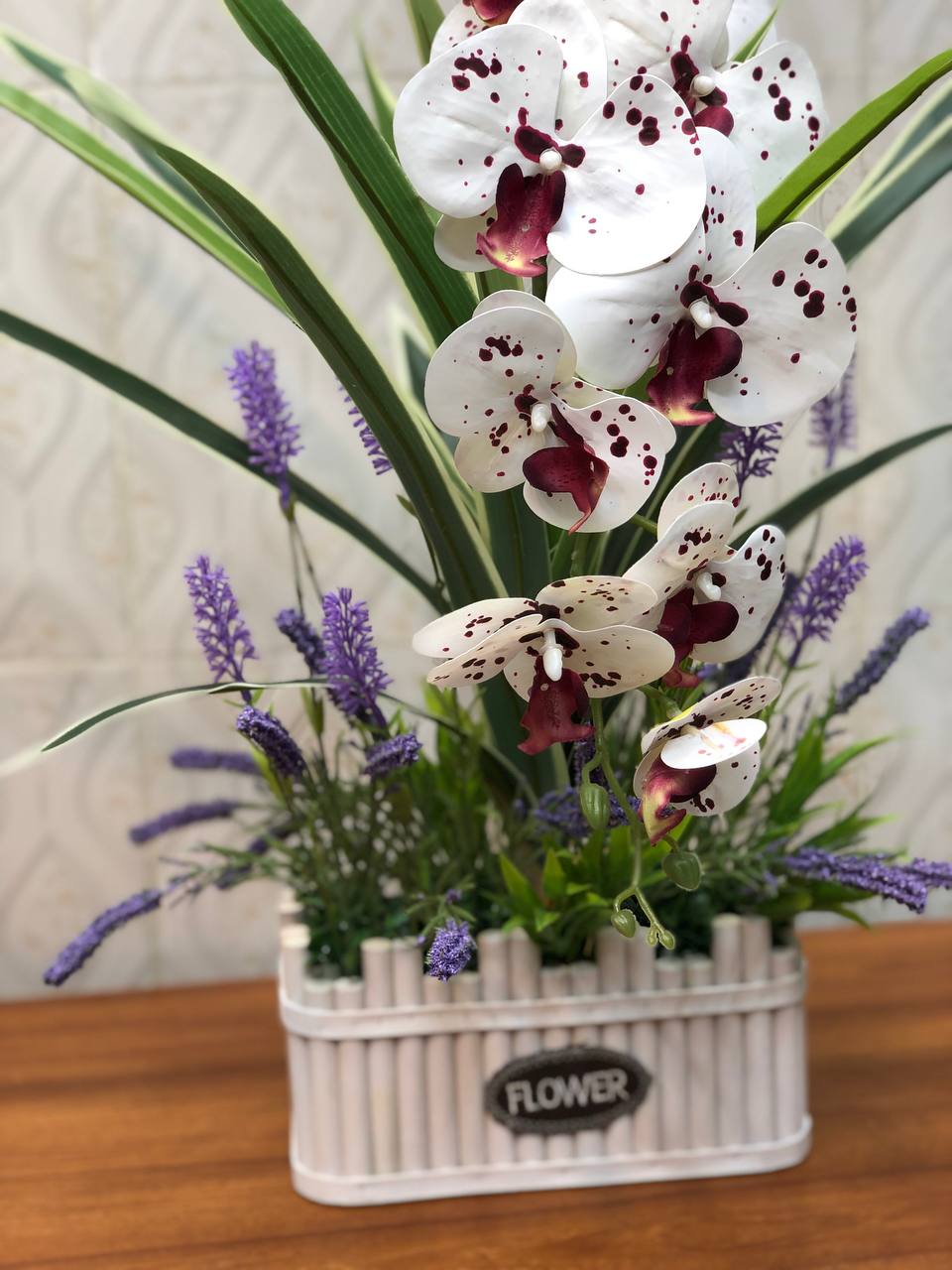 Artificial flower arrangement design 30 – real product photo 2