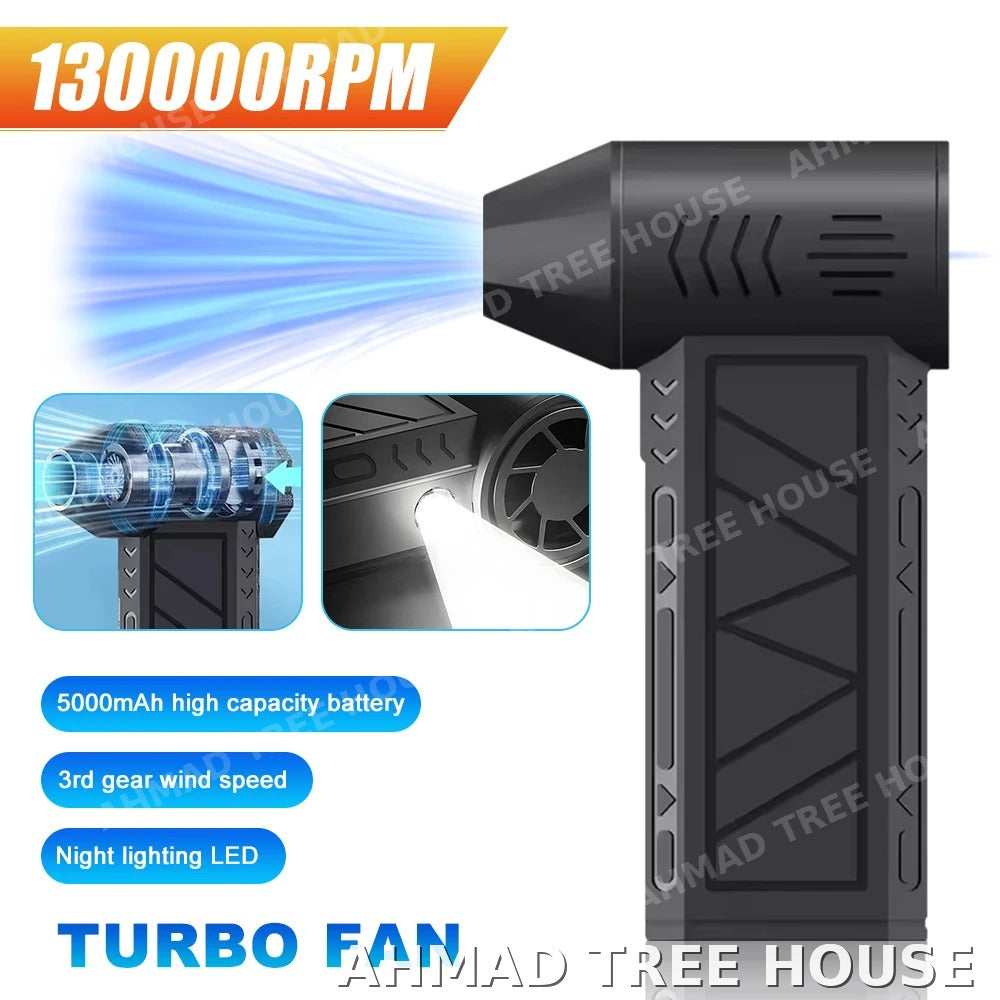 Mini Jet Fan – Brushless Handheld Air Blower ⭐ Customer Favourite