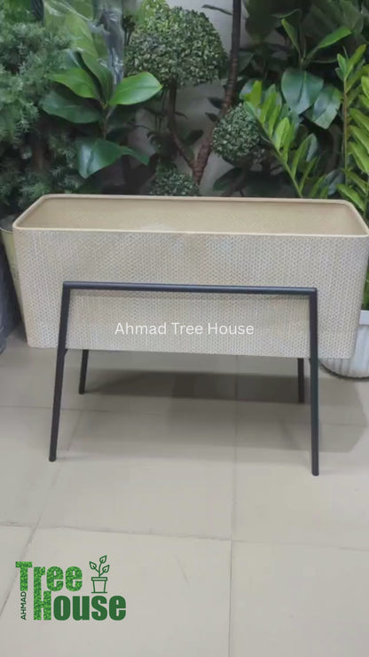 ATH006 - Home Decor Flower Pot Holder – Metal Plant Stand