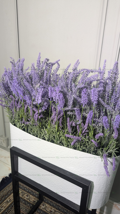 Ath lavender 🪻 with white premium metal stand