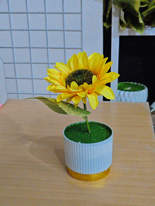Buy 1 Get 1 FREE Golden Glow – Artificial Sunflower Table Decor